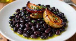 elevate beans with flavor