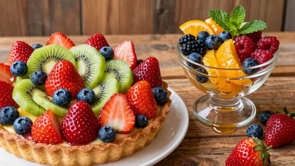 elevate seasonal fruit desserts