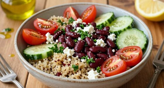 enhance salads with leftovers