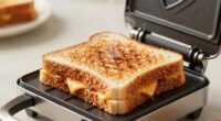 enhanced sandwich press texture