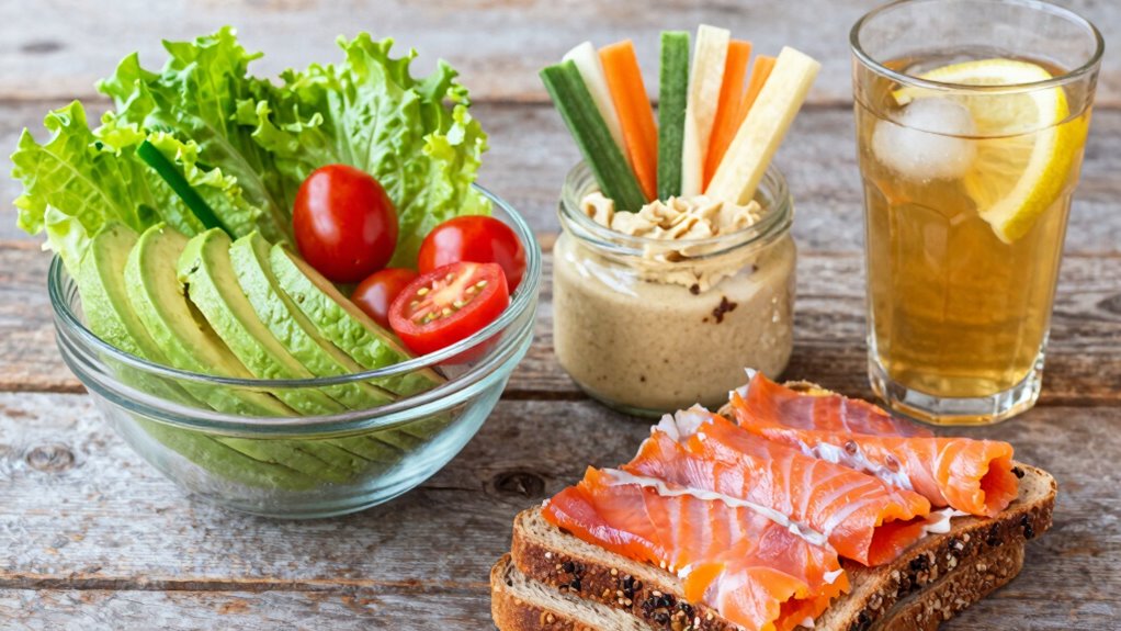 filling cold lunch options