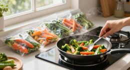 frozen vegetables simplify dinners