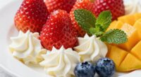 fruit and cream combinations