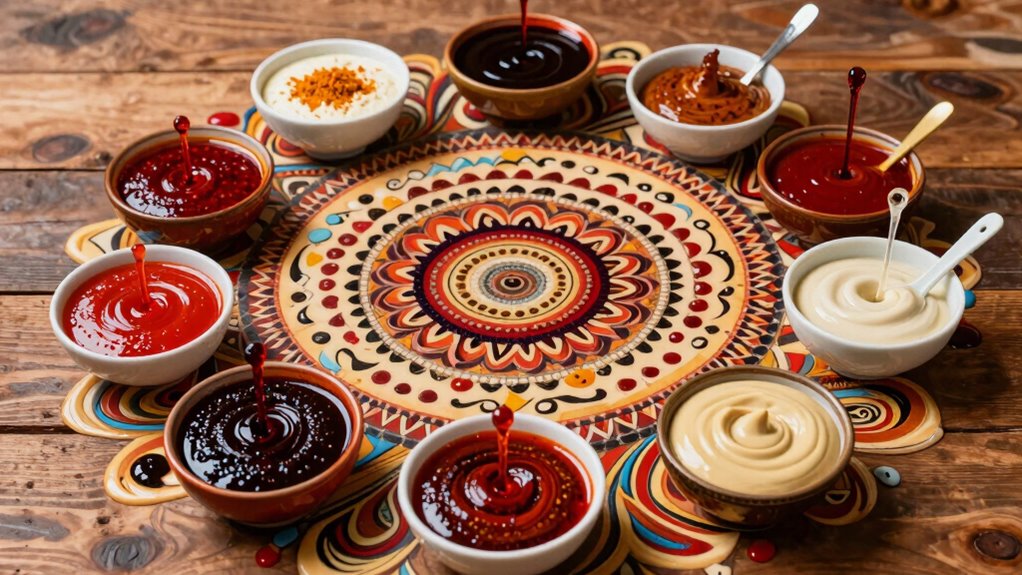 global sauce pattern repetitions