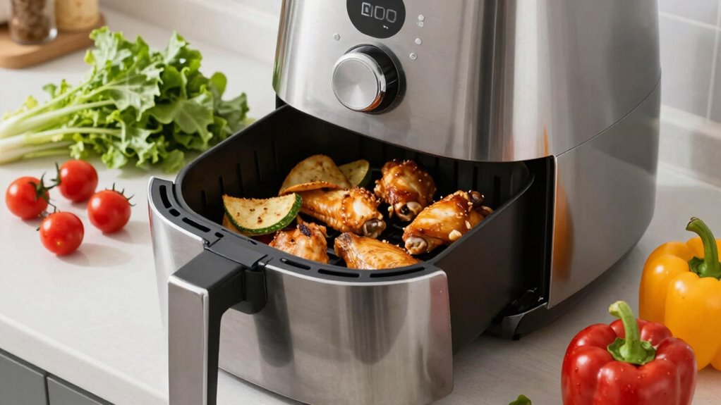 healthy crispy air frying