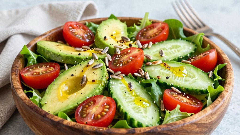 hearty flavorful salad ingredients