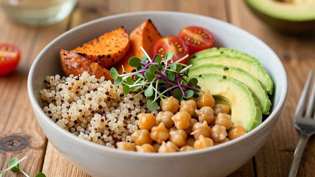 intentional balanced grain bowls