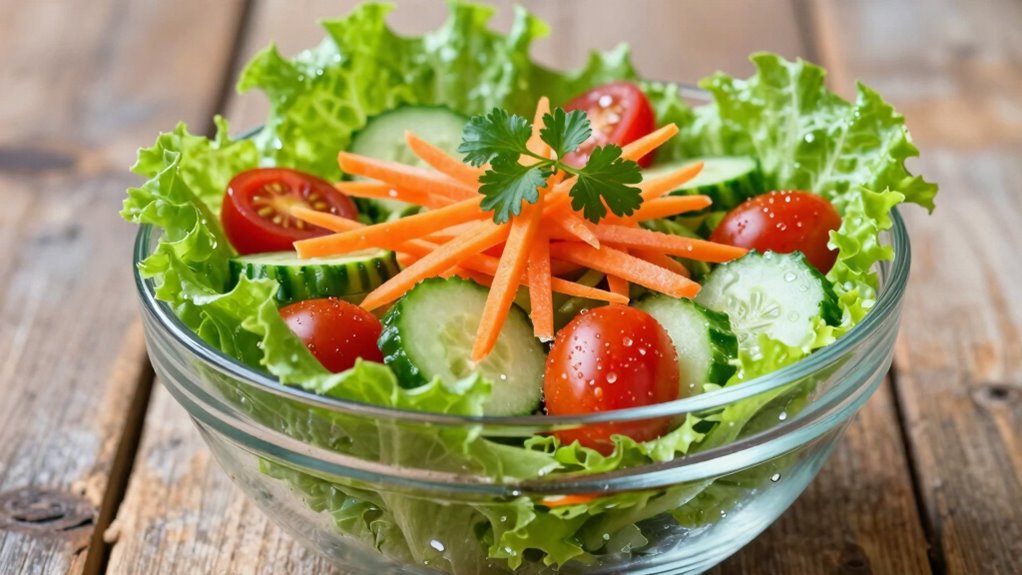 keep salads crisp longer