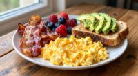 large breakfast improves choices