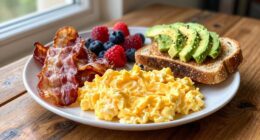 large breakfast improves choices