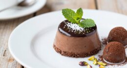 lighten and balance chocolate desserts