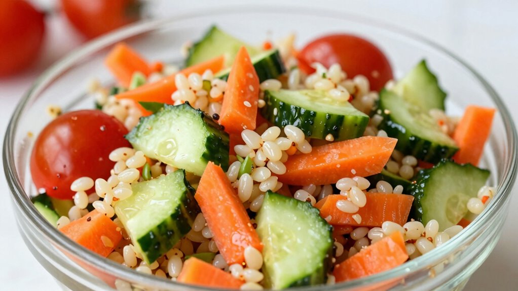 make ahead seasonal grain salads
