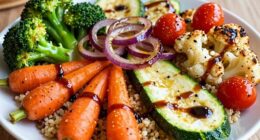 making vegetable dinners satisfying