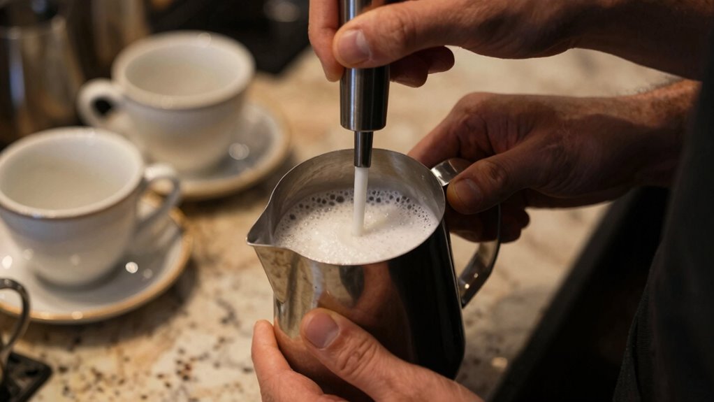 mastering steam wand technique