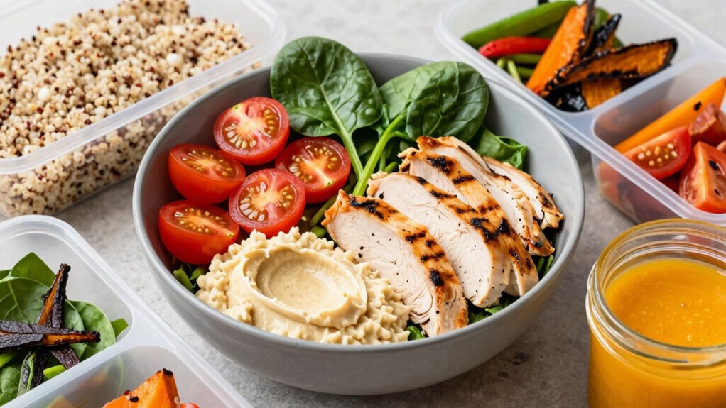 meal prep bowls promote efficiency