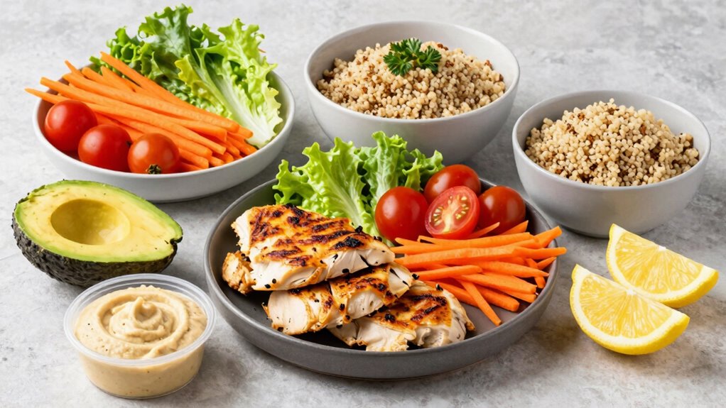 meal prep for versatile lunches