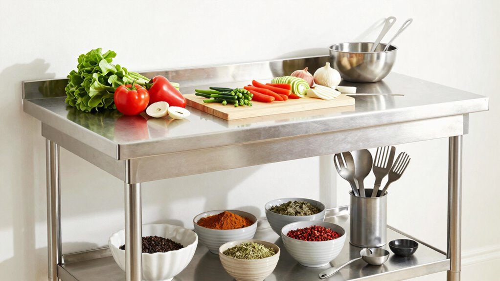 organized efficient meal preparation