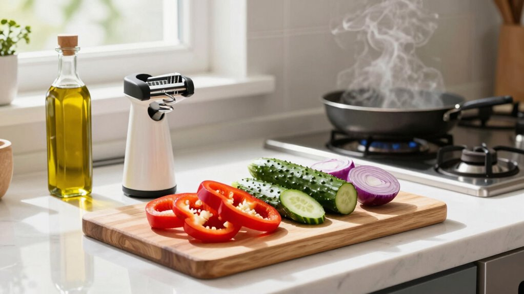 organized nutritious cooking routines