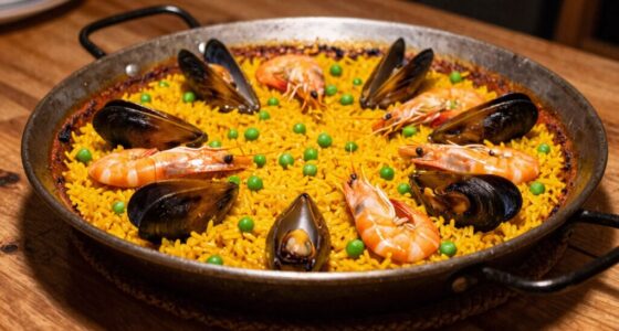 paella pans enhance flavor