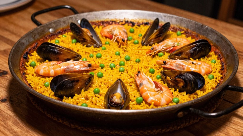 paella pans enhance flavor