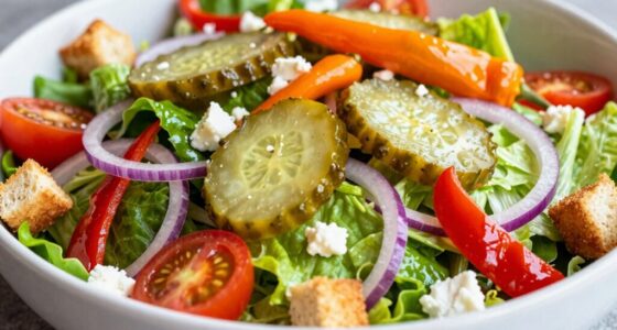 pickled ingredients enhance salads