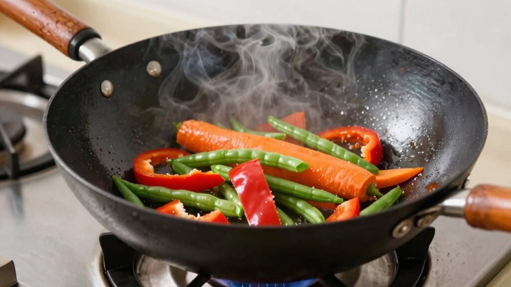 proper wok seasoning and maintenance