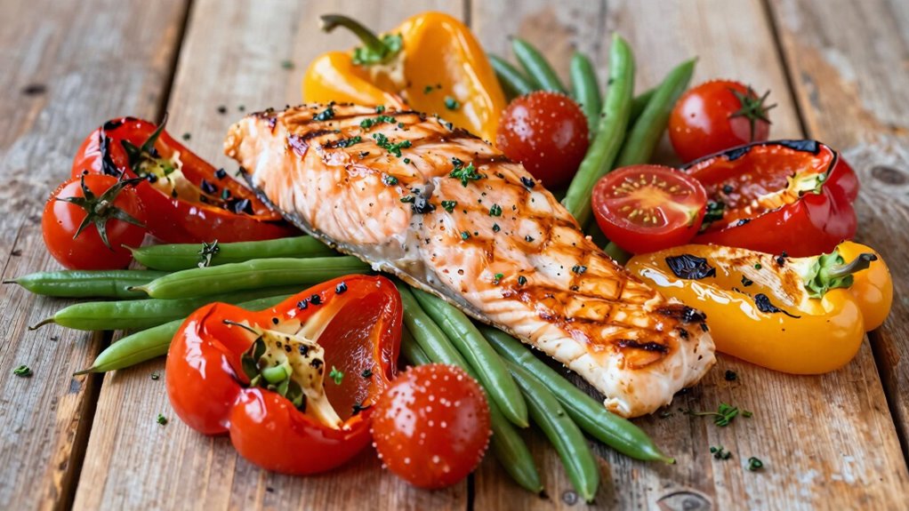 protein and vegetable pairing