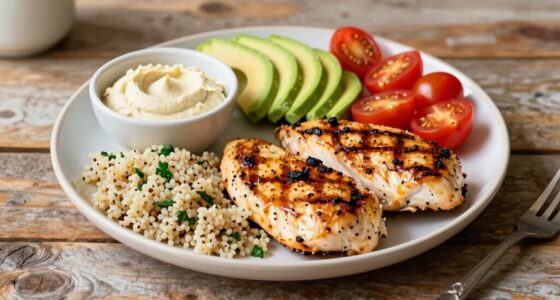 quick high protein lunch