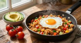 revamp leftover rice breakfast