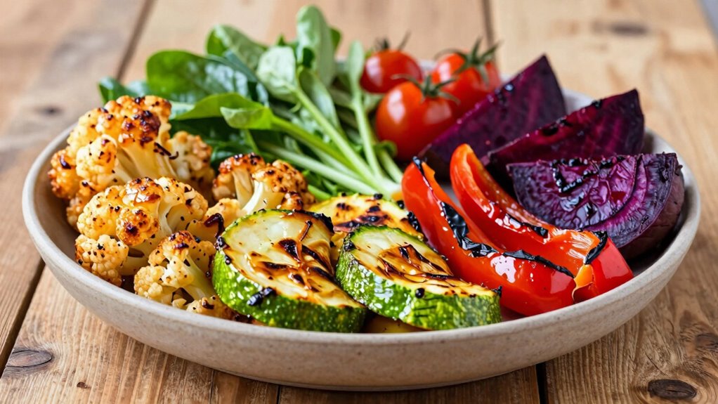 roasted vegetables enhance flavor
