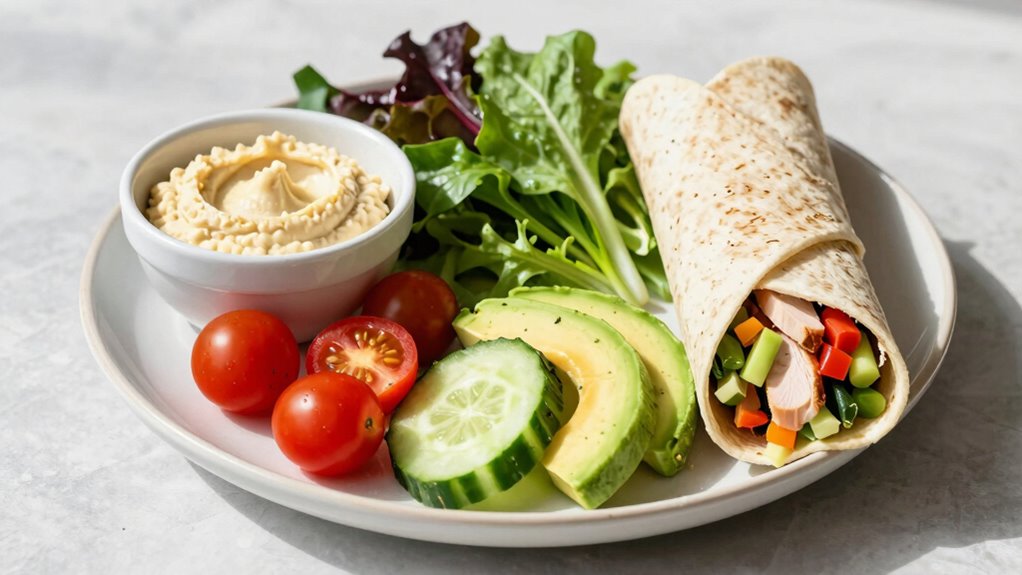 simple organized nutritious lunches
