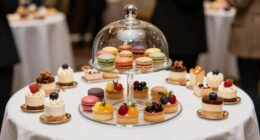 simplified dessert presentation method