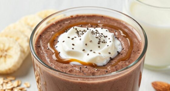 smooth creamy flavorful shake