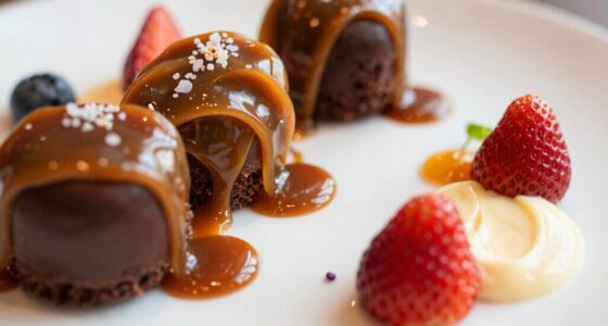 sweet sauces enhance desserts
