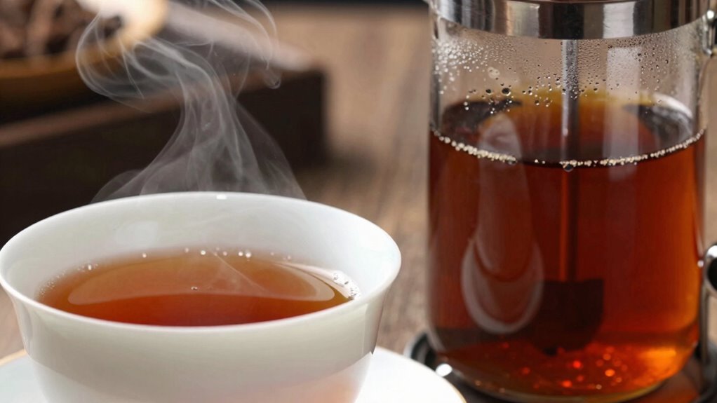 temperature controls flavor extraction