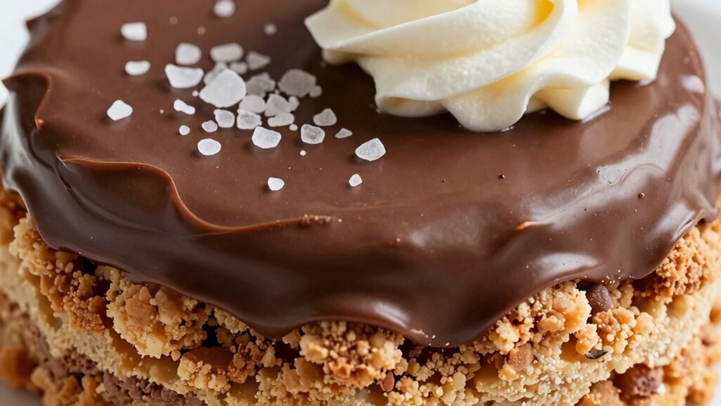 texture contrast elevates desserts