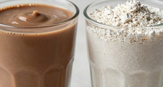 texture differences in protein drinks