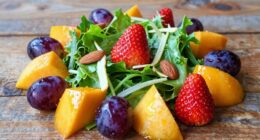 thoughtful fruit integration enhances salad