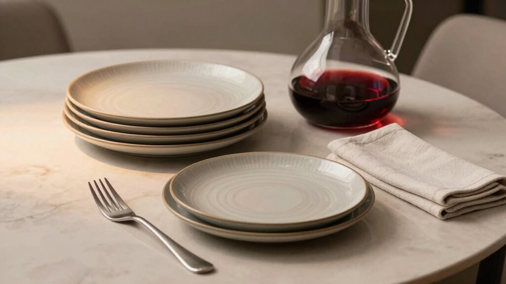 update dinnerware based on wear