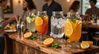 versatile drink station setup