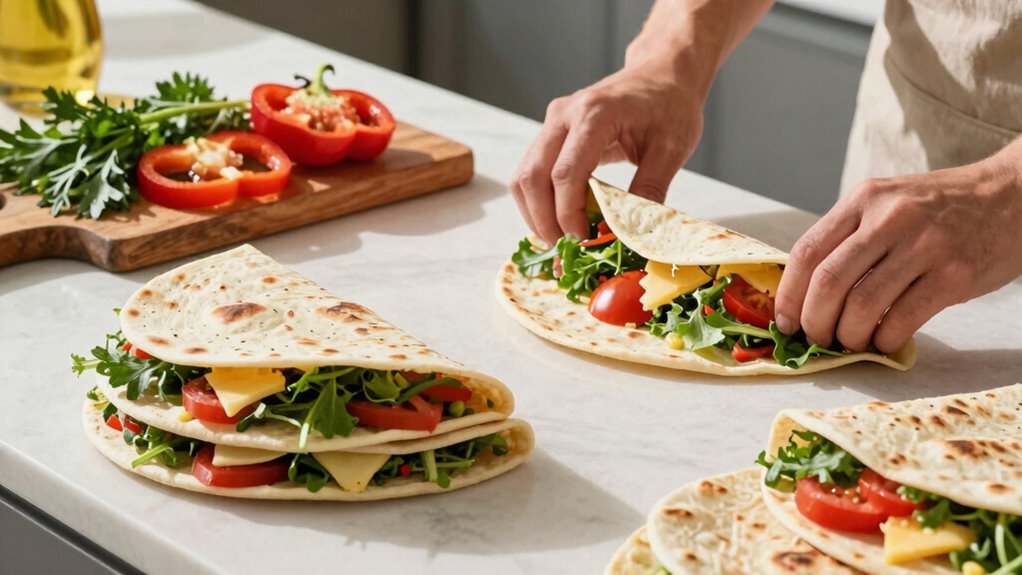 versatile quick flatbread lunches
