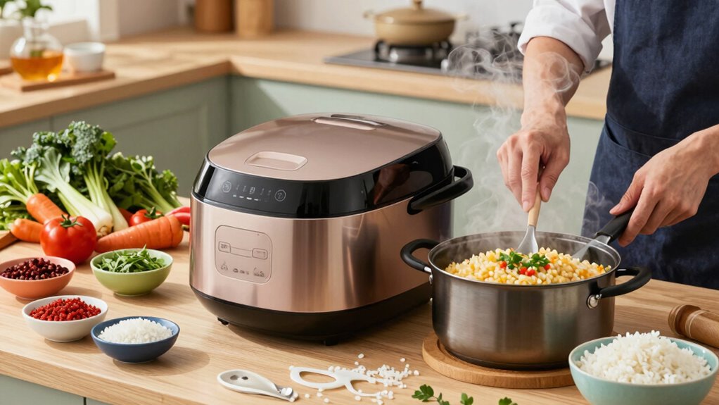 versatile rice cooking tools