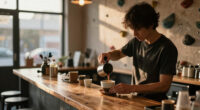 How I Got My Job Running Cafes Out of Climbing Gyms