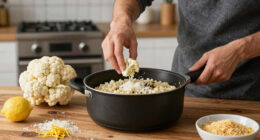 Meera Sodha’s recipe for cauliflower and parmesan risotto with lemon breadcrumbs | Meera Sodha recipes