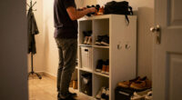 This IKEA BILLY Hack Fixed a Cluttered Entryway for Just $130