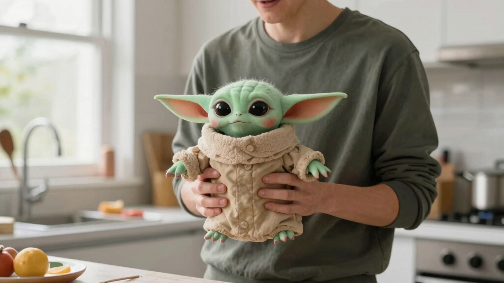 TIL Werner Herzog convinced Jon Favreau and Dave Filoni to keep Grogu as a puppet instead of CGI on the set of "The Mandalorian." After watching them shoot a take without the puppet to allow a CGI replacement in post-production, Herzog told them, "You are cowards. Leave it."