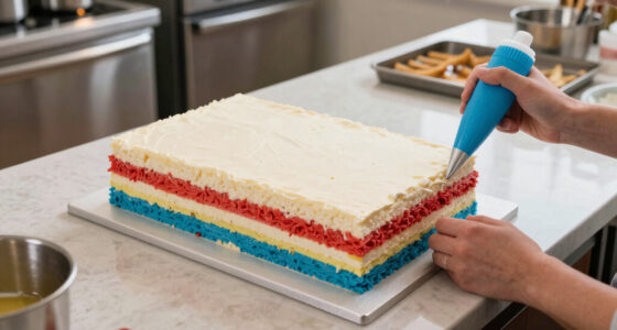 Martha's Giant Flag Cake Served 250 Guests—Here's How to Make It Yourself