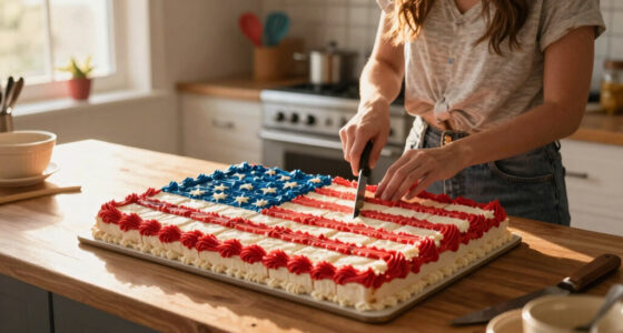 Martha Stewart Serves Huge American Flag Cake with 250 Pieces for Founding Father-Themed Party