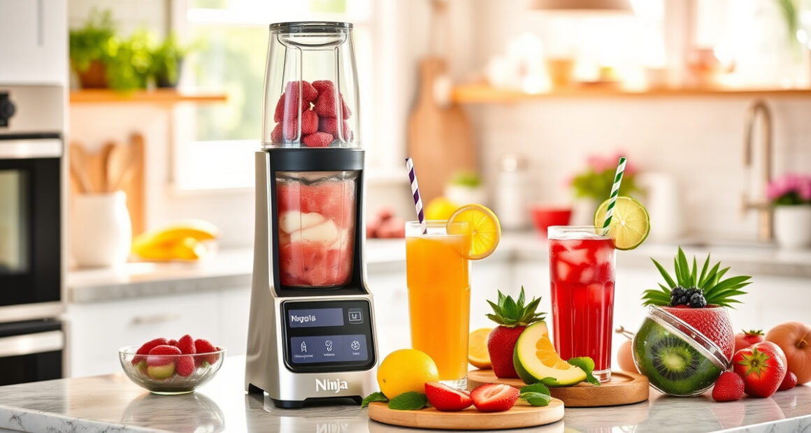 Beat the Summer Heat with Ninja SLUSHi Twist Frozen Drink Maker