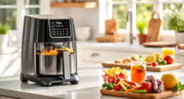 Perfect Summer Crispy Veggie Fries with the Ninja Foodi DZ401